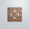 Ekena Millwork Extra Small Baytown Decorative Fretwork Wood Wall Panels, Walnut, 7 3/8"W x 7 3/8"H x 3/8"T WALW08X08X0375BYTWA - alternate 3